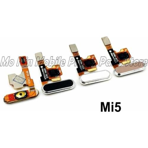 New Home Button Touch ID Sensor Key For Xiaomi Mi5 Mi5S Mi5SPlus Mi A1 Mi5X Replacement Parts FingerPrint Button Flex Cable