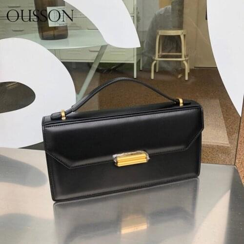 2021 Large Capacity New Handle Bag Exquisite Women Crossbody Bag High Quality Leather Small Square Shoulder Bag For Women