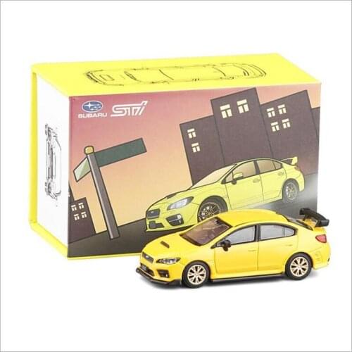 Original packaging 1:64 alloy S207 STI sports car model,simulation classic collection ornaments,free shipping