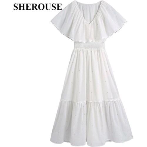Модные сарафаны Sherouse China At AliExpress