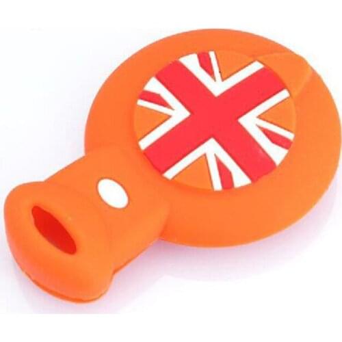 Silicone Car Remote Key Case Cover Shell Bag For Mini Cooper Clubman countryman R56 R57 R58 R60 R61 Car-covers