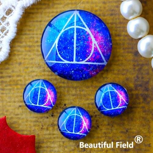 12mm 25mm 14mm 16mm 18mm 20mm Photo Glass Cabochons Round Cameo Set Handmade Settings Stone Magic CXE300