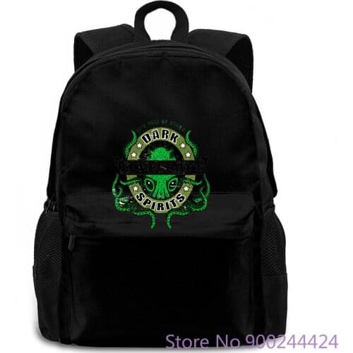 DARK LOVECRAFT SPIRITS Wars Cthulhu Arkham H. P. Lovecraft Miskatonic For women men backpack laptop travel school adult