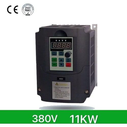 Inverter 7.5kw 11kw 380V Frequency Converter Single Phase input and 3 Phase output 400Hz for CNC machine
