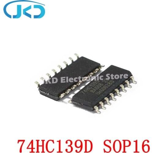 10pcs 74HC139DR 74HC139D 74HC139 SOP-16 New IC