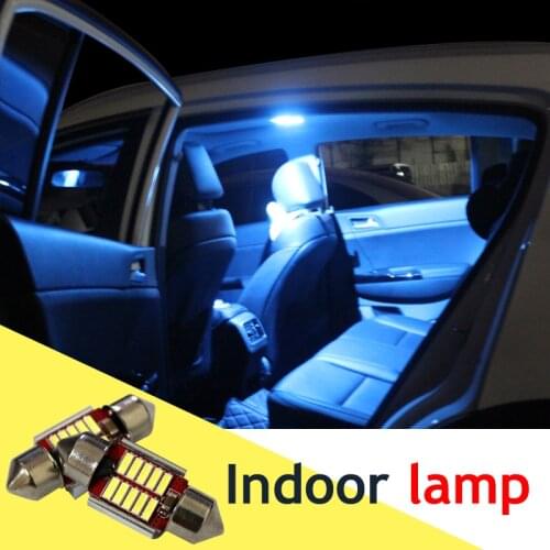 2Pcs Festoon 31mm 12v LED Bulbs Car Interior light Dome Reading Lights Trunk Lamps For Kia Sportage 4 2016 2017 2018 2019 2020