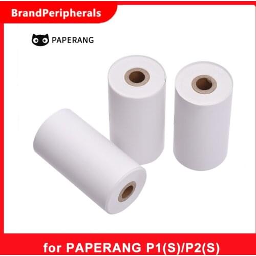 PAPERANG 3 Rolls 57x30mm Thermal Paper Roll Receipt Paper BPA-Free Long-Lasting 10 Years for PAPERANG P1(S)/P2(S) Printer