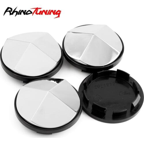 4Pcs 60mm Wheel Center Hub Caps For 2006-2009 F250 2012-2015F-350 2009-2014 2012-2015 F-350 -19"/20" VS-FX Flex Auto Accessories