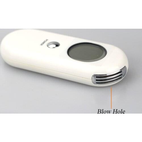 LCD Screen Breathalyzer Analyzer Detector Test Alcohol Breath Tester Breathalyser Device with Car Keychain Alcohol Test