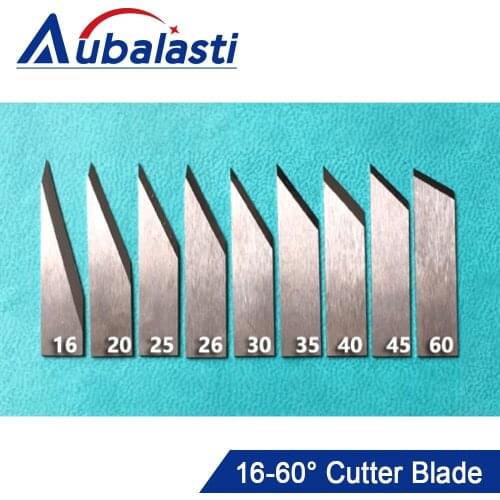 Aubalasti 16° 20° 25° 26° 30° 35° 40° 45° 60° Vibration Knife Cutting Blade Knife Blade for CNC Vibration Knife Cutting Machine