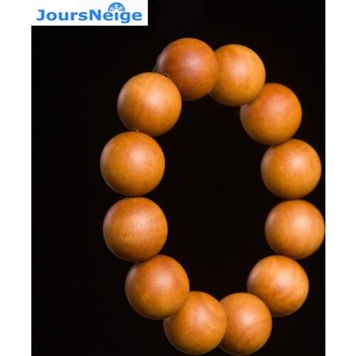 Wholesale Sandalwood Wooden Bracelets Round beads Bracelets Taste Mellow Wood Buddha Beads Men Women Hand String Jewelry