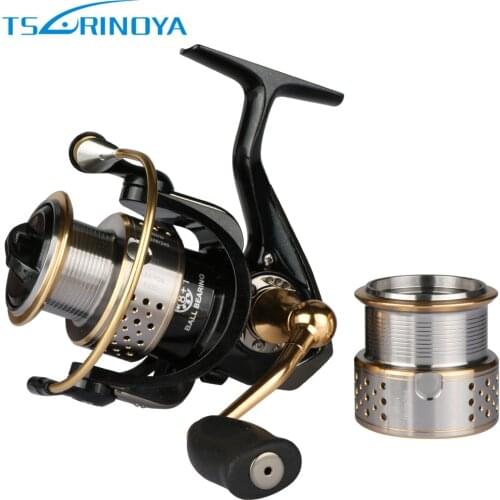 Tsurinoya F2000 Spinning Fishing Reel+1 Metal Spare Spool Saltwater Lure Fishing reel 8+1BB Gear Ratio 5.2:1