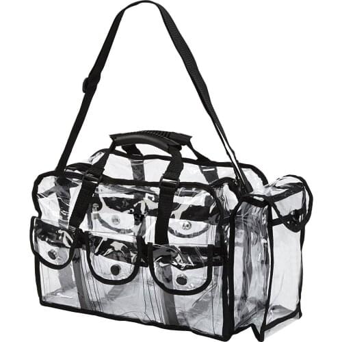 Mens Womens Cosmetic Bag Transparent Waterproof Large-Capacity Lipstick Toiletries Skin Care Products Organizer Makeup Bag