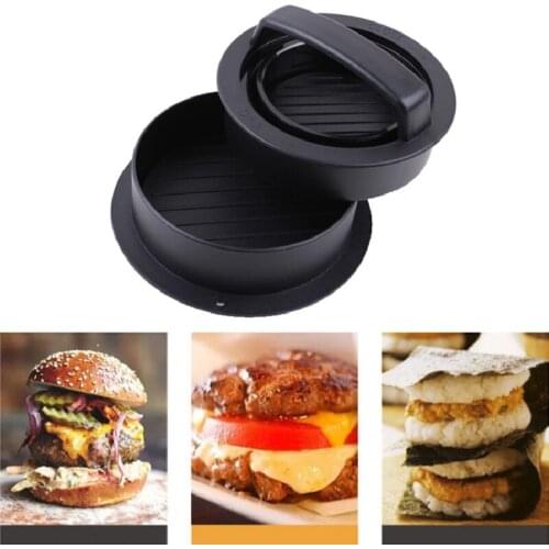 Kitchen Round Shape burger Press Food-Grade Press Beef ABS Hamburger Meat Grill Hamburger Press Patty Maker Mold Mould Tool