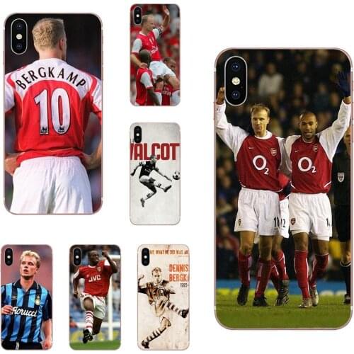 Soft TPU Quinn Phone Therry Henry Dennis Bergkamp For Sony Xperia XZS XA1 L1 XA X Z Z1 Z2 Z3 Z4 Z5 XZ1 Compact E5 XZ Premium