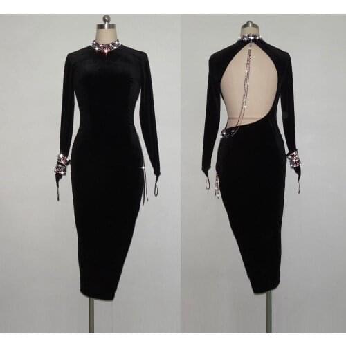 2019 New Latin Dance Dress Women Girls Regata Feminina Roupa De Ginastica Vestido De Baile Latino Dance Wear Dance Costume