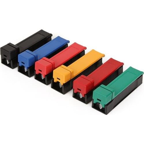 Portable Plastic Classic Manual Cigarette Injector Rolling Tool Tobacco Maker Push-pull Rolling Machine