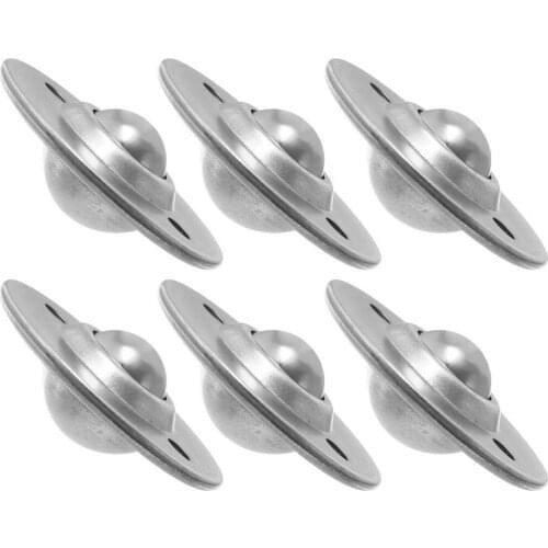 SHGO-6pcs CY-16B 5/8-inch Bearing Steel Roller Ball Flange Conveyor Transfer Unit