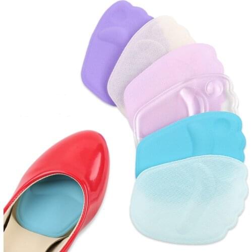 Silicone Forefoot Foot Insole Pads Gel Insoles Cushion High Heels Foot Pad Transverse Arch Support Shoe Insert Shoe Accessories