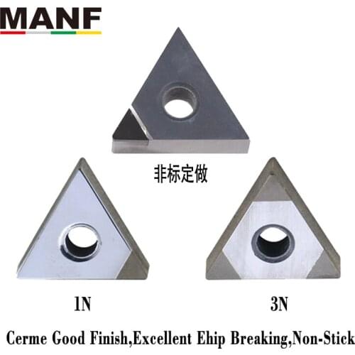 MANF Turning Tool Hardstone Pcbn Insert TNMG160404 One Edge Three Edge Lathe Turning Tool For MTJNR MTJNL MTENN MTFNR Toolholder