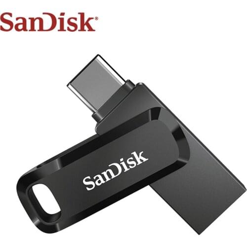 USB 3.1 Sandisk SDDDC3 USB Flash Drive Type-C 128GB 64GB 32GB Mini U Disk High Speed OTG Pendrive DC3 USB Stick Memory Stick