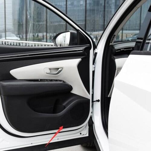 Interior Door Audio Speaker Trim Bezel Cover Garnish For Hyundai Tucson NX4 2021 2022 Door Loudspeaker Cover Auto Accessories
