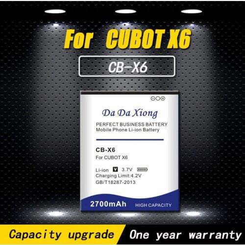 High quality 2700mAh X6 Battery for CUBOT X6 Phone battery