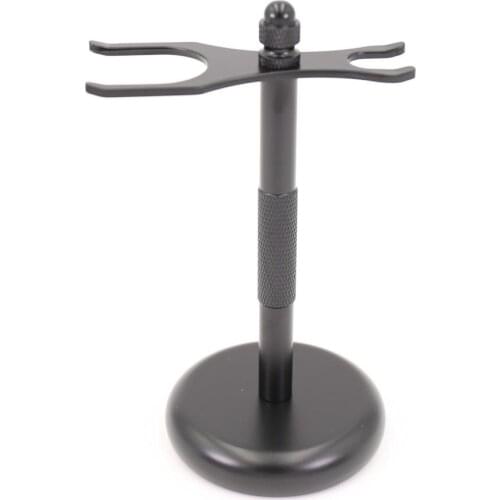 Yaqi Matte Black Shaving Brush And Razor Stand
