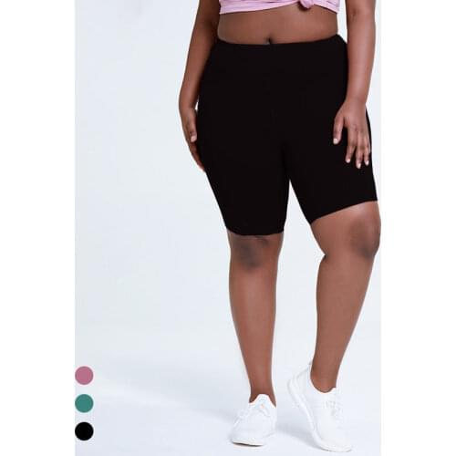 Plus Size Push Up Yoga Fitness Shorts Big Women L-4XL Vital Seamless Shorts Female Running Quick-Drying Biker Shorts Femme
