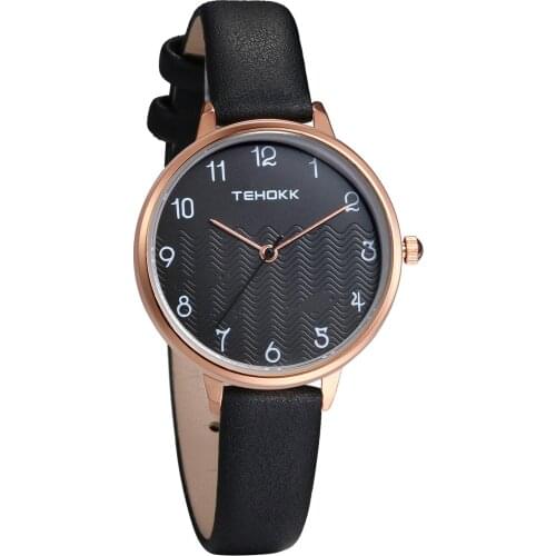 Lancardo 2020 New Simple Fashion Women Watches Elegant Dial Luxury Analog Quartz Female Red Black White Wristwatch Reloj Mujer