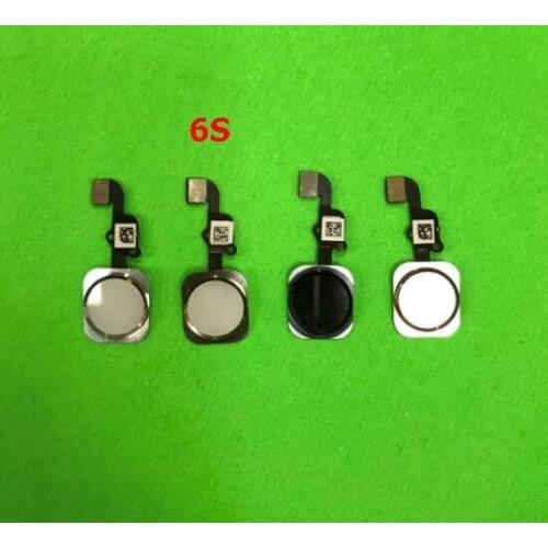50pcs/Lot Home Button Flex Cable for iPhone 6s 7 6 Plus 5S 6G 7Plus 6P Menu Key Replacement Parts