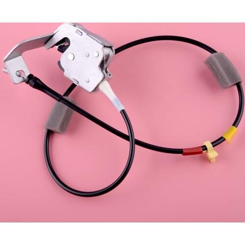 6L3Z-18264A26-A Rear Right Door Upper Latch Lock Assembly with Cable Fit for Ford F-150 F250