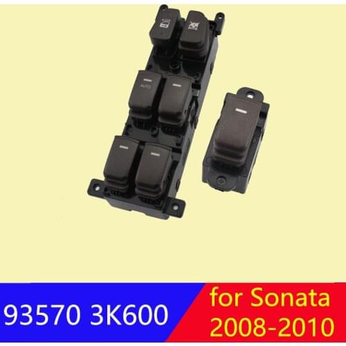 935703K600 Front left side Window Main Switch button for hyundai Sonata 2008-2010 Door glass lift control switch LH 935703K600