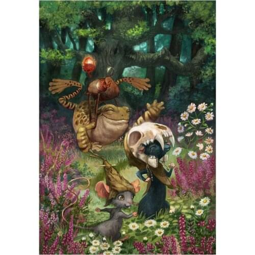 Diamond Painting Forest Animals DIY Diamond Embroidery Animal Full Kits Handmade Gift Needlework Rhinestone Mosaic Picture