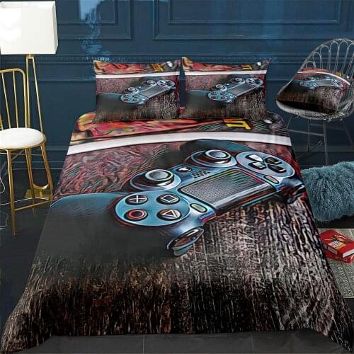 Stay at home Duvet Cover Twin/Queen/King Size Luxury Comforter Bedding Set With Pillowcase Home Bed Decora Dropshipping