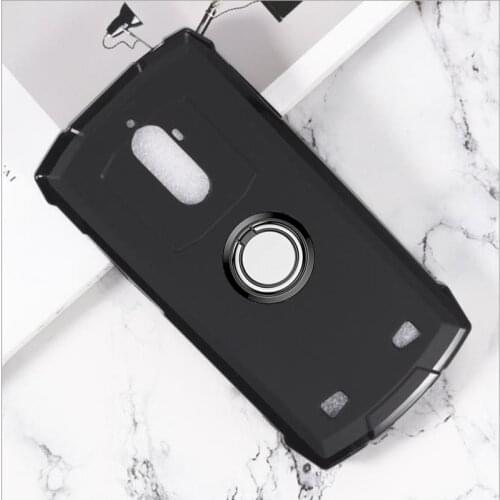 For Doogee S40 Lite S55 S58 S59 S68 Pro S86 S88 Plus S95 S96 N10 N20 N30 Back Ring Holder Bracket Case Cover Soft Silicone Cases