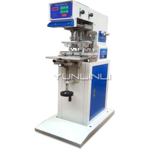 Two Color Printing Machine Pneumatic Marking Machine Industrial Double Oil Plate Double Print Head (Range 600*60mm) GB-C5