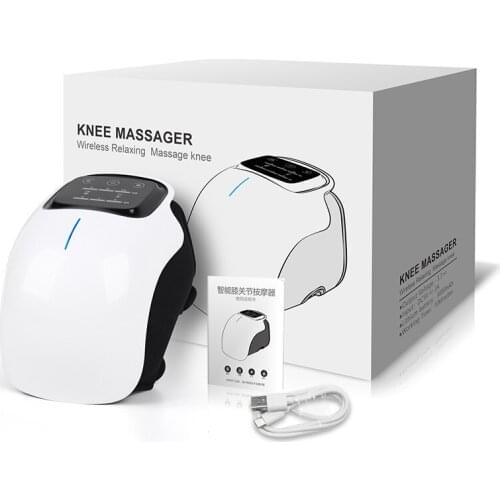 Electric Far Infrared Heating Knee Joint Physiotherapy Massager Relief Rehabilitation Health Care Knee Massage