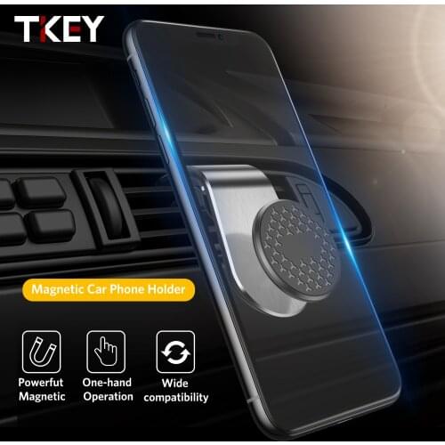 Magnetic Car Holder Support 360° Rotate Air Vent Outlet Mobile Phone Stand For iPhone 12 11 Samsung A52 A50 Huawei Xiaomi Oppo