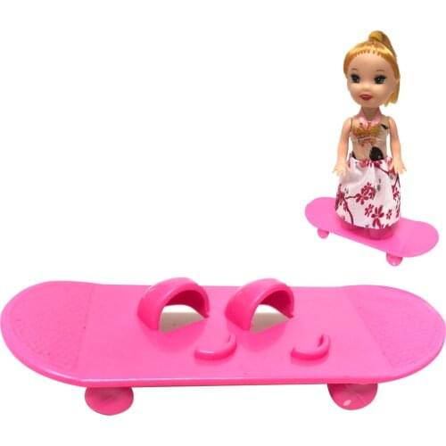 NK 1 Pcs Mini Doll Furniture Fashion Sport Scooter Funny Toys For Barbie Doll Sister Kelly 1:12 Doll Dollhouse Accessories 011