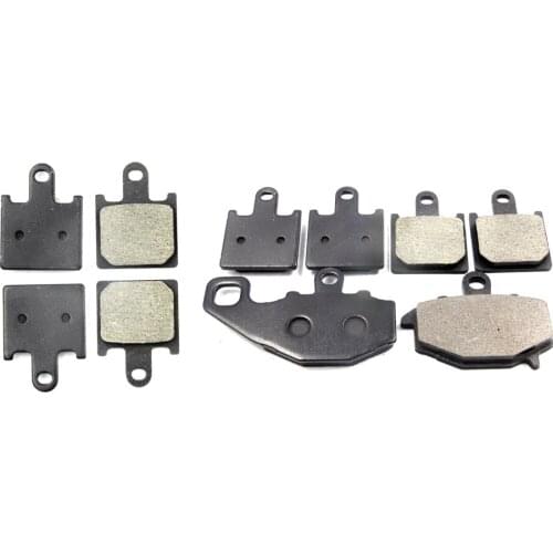 Front+Rear Brake Pads Set For Kawasaki Ninja ZX6R 2007-2014 08 09 12 13 Motorcycle