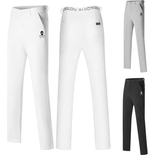 Casual Outdoor Winter New Golf High-Quality Trousers Plus Velvet Windproof Warm Ball Pants Shrink-Proof Outdoor Pants