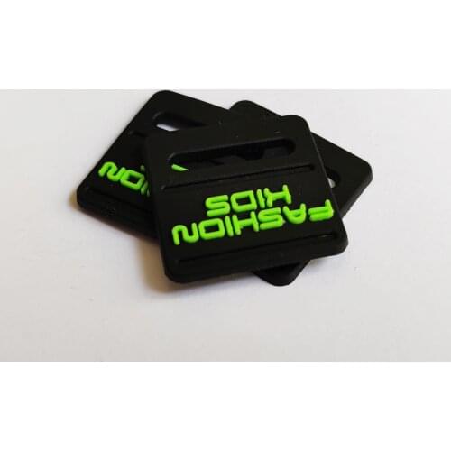 Custom Hat Trademark Rubber Logo, Brand Logo, PVC Silicone Luggage Tag, Custom Sewing Clothing Tag