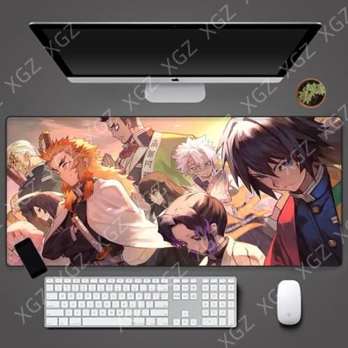 Yuzuoan XL Anime Adventure Game Mouse Pad Manga Laptop Big Mouse Pad Rubber Unique PC Promotional Soft Desk Pad Carpet