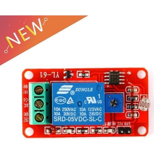 1 Channel 5V Photosensitive Relay Module Light Switch Photosensitive Sensor Module For Arduino DIY