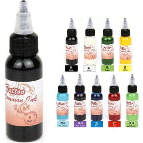 100ml Temporary Tattoo Ink for Airbrush Natural Plant Pigments Body Art Paint Makeup Tattoo Tools Cosmetics for Christmas Decor