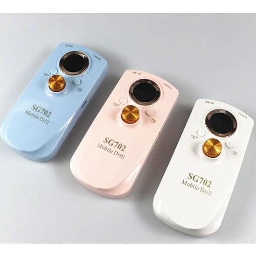 2021 Portable Rechargeable Nail Drill Machine 35000RPM Manicure Machine Electric Nail File Nail Art Tools Set for Nail Drill bit