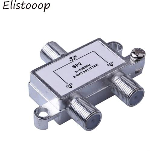 2 Way Satellite Splitter Diplexers TV HD Signal Cable ANT SAT TV Signal Mixer Digital Satellite Combiners VHF UHF