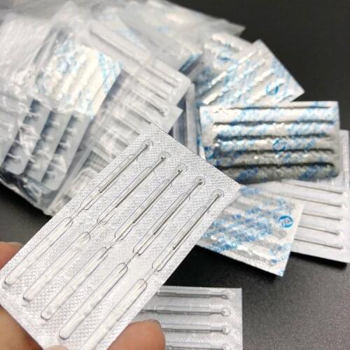 100Pcs Jato De Plasma Agulhas Micro Removal Pen Point Mole Needle Sweep Spot Laser Plasma Point Tattoo Machine Fine Needles Tips