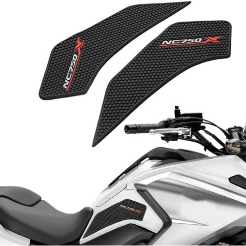 For Honda NC750XMotorcycle Rubbe Anti slip Tank Pad Side Gas Protecto Anti Slip Tank Pads ProtectorStickers 2014 2015 2016 2017